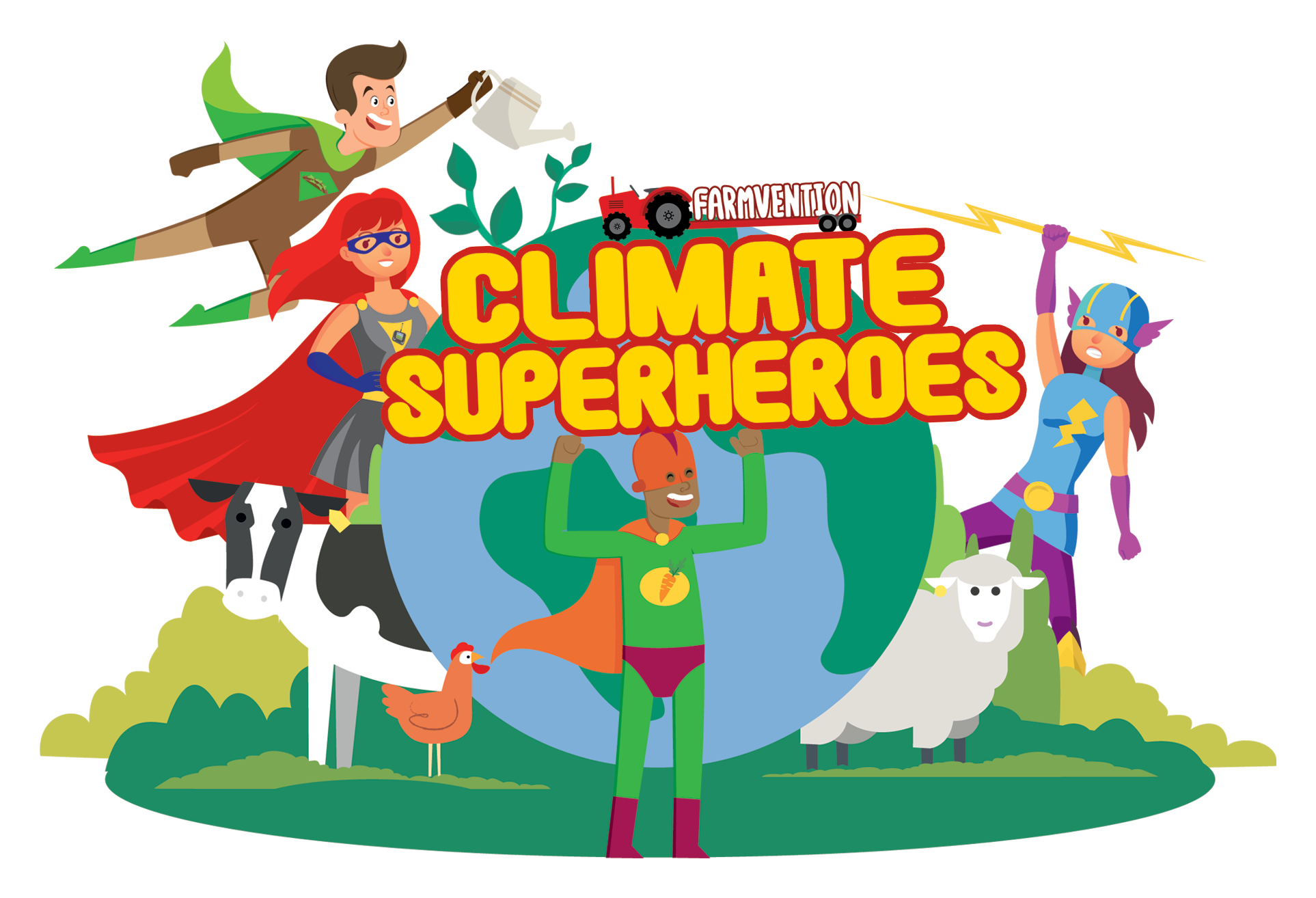 Climlate superheroes